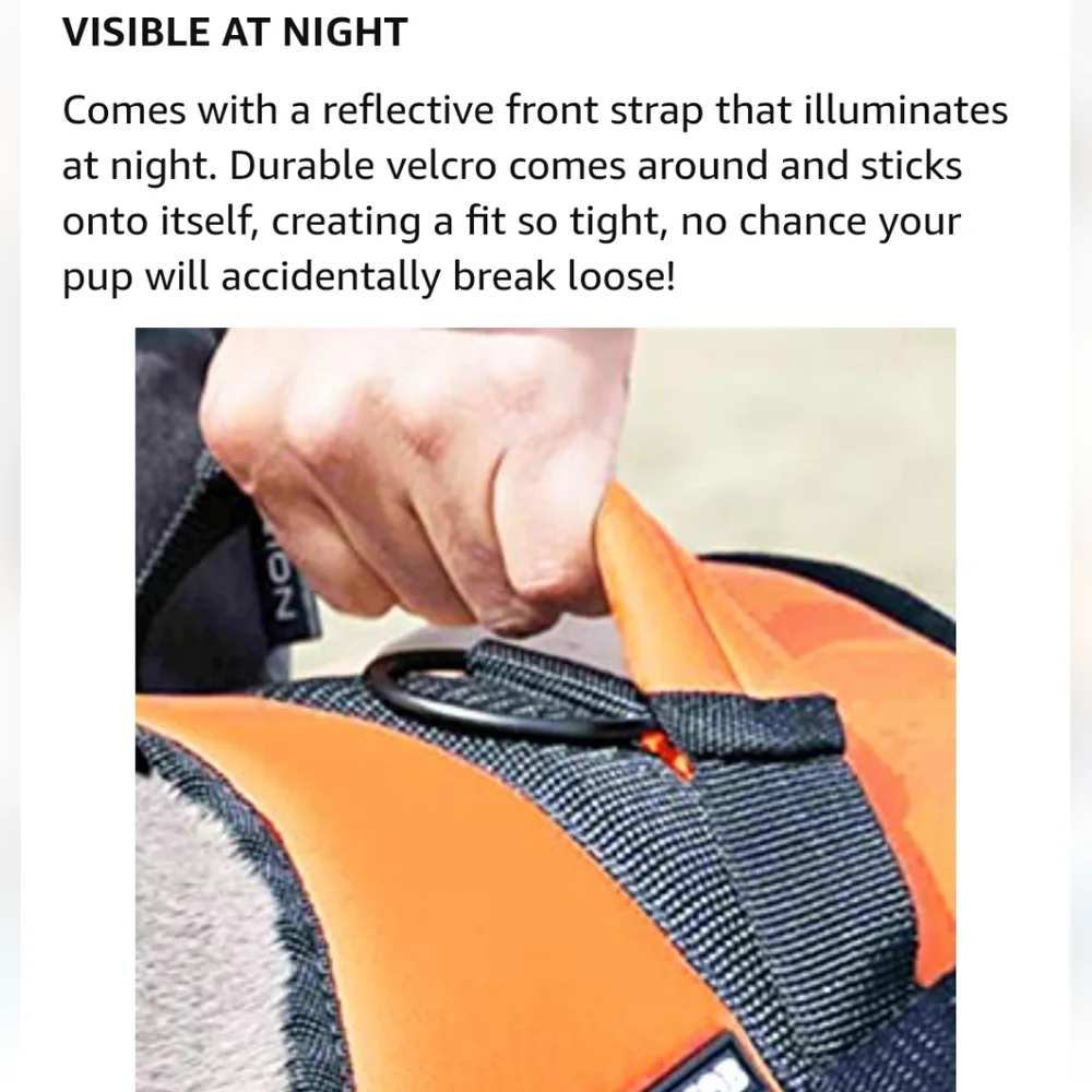 Pawmob No Pull Reflective Dog Harness Made in America